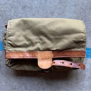 Vintage HARTMANN Nylon and leather toiletry bag